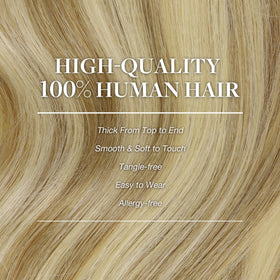 GOO GOO 7-piece clip-in set with extra clips ready for voluminous looks.