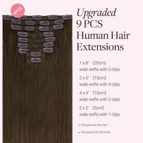GOO GOO silicone-backed clips provide comfortable, secure wear in clip-in extensions.