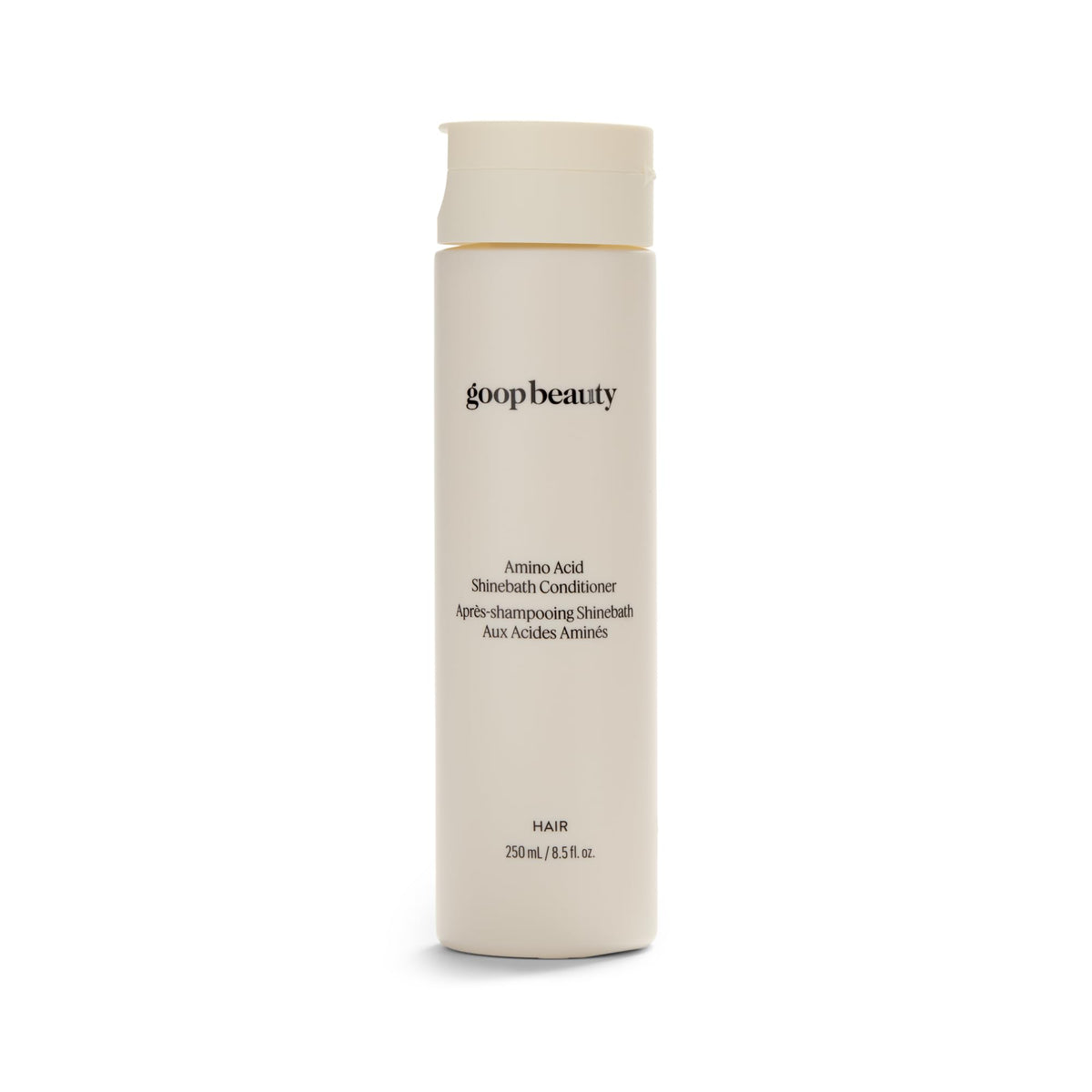 Goop Amino Acid Conditioner bottle with detangler for daily shine.