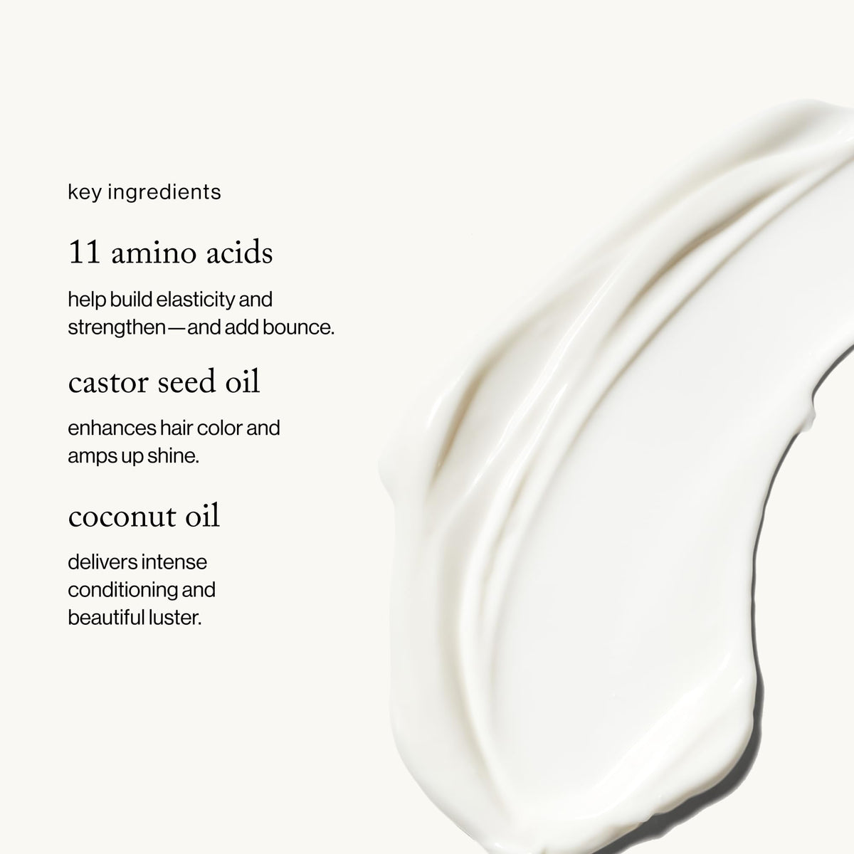 Goop Amino Acid Conditioner pillowy cream texture for smoothing detangling.