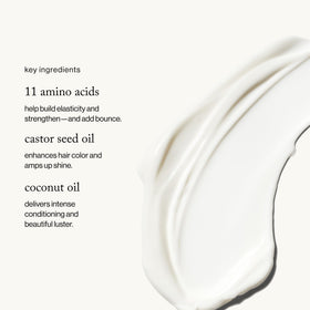 Goop Amino Acid Conditioner pillowy cream texture for smoothing detangling.