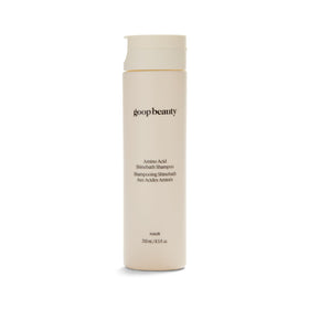 Goop Amino Acid Shampoo bottle front with frankincense and sandalwood scent for daily cleansing