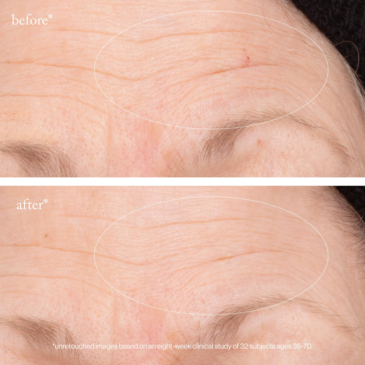 Goop Beauty 3x Retinol Serum silky texture on skin.