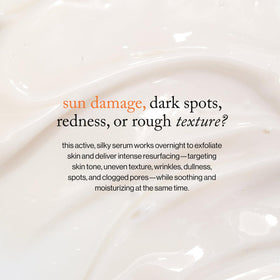 Goop Beauty Sleep Milk Serum applied to face for radiant morning glow