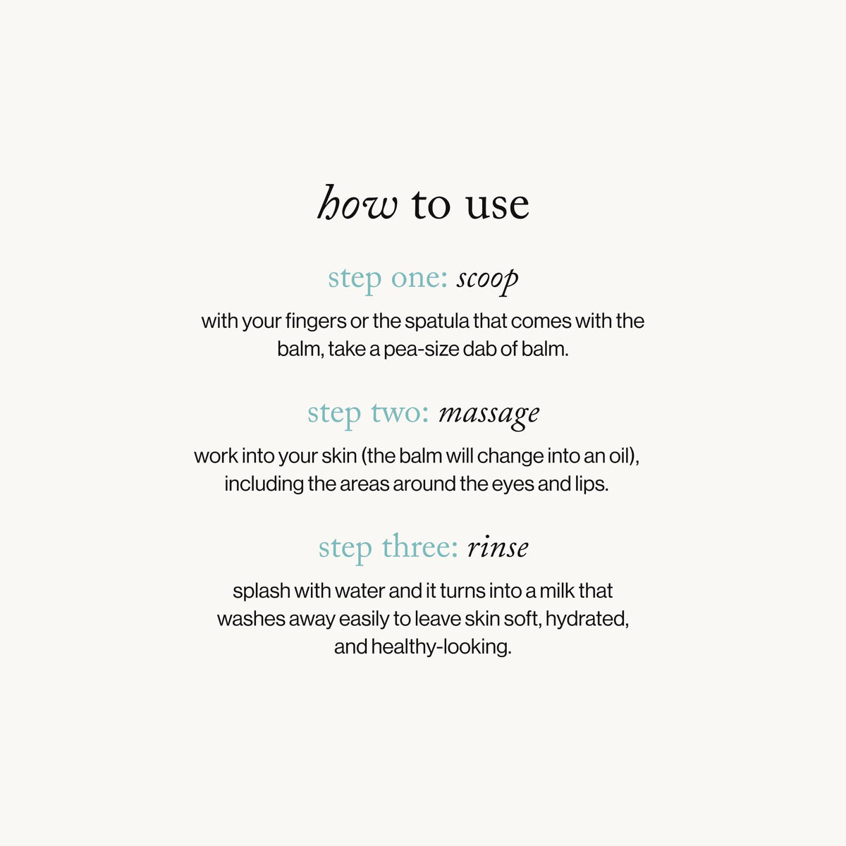 Goop Beauty Cleansing Balm’s whipped texture transitions to milk for easy rinsing.