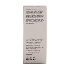 Goop Exosome Hydration Serum 1 oz bottle on vanity setup