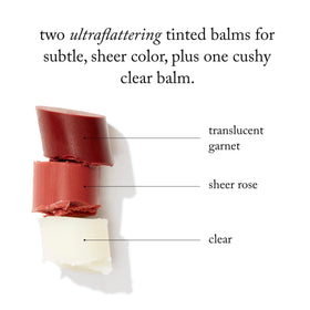 Goop Lip Balm bottle highlights natural botanical oils.