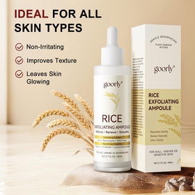 Goorly Hyaluronic and Glycerin finish conveying lasting hydration.
