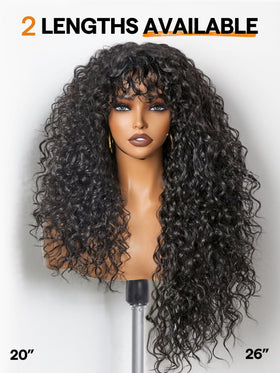 GORGIUS Veralux 26-inch length creates bold, voluminous shaggy silhouette.