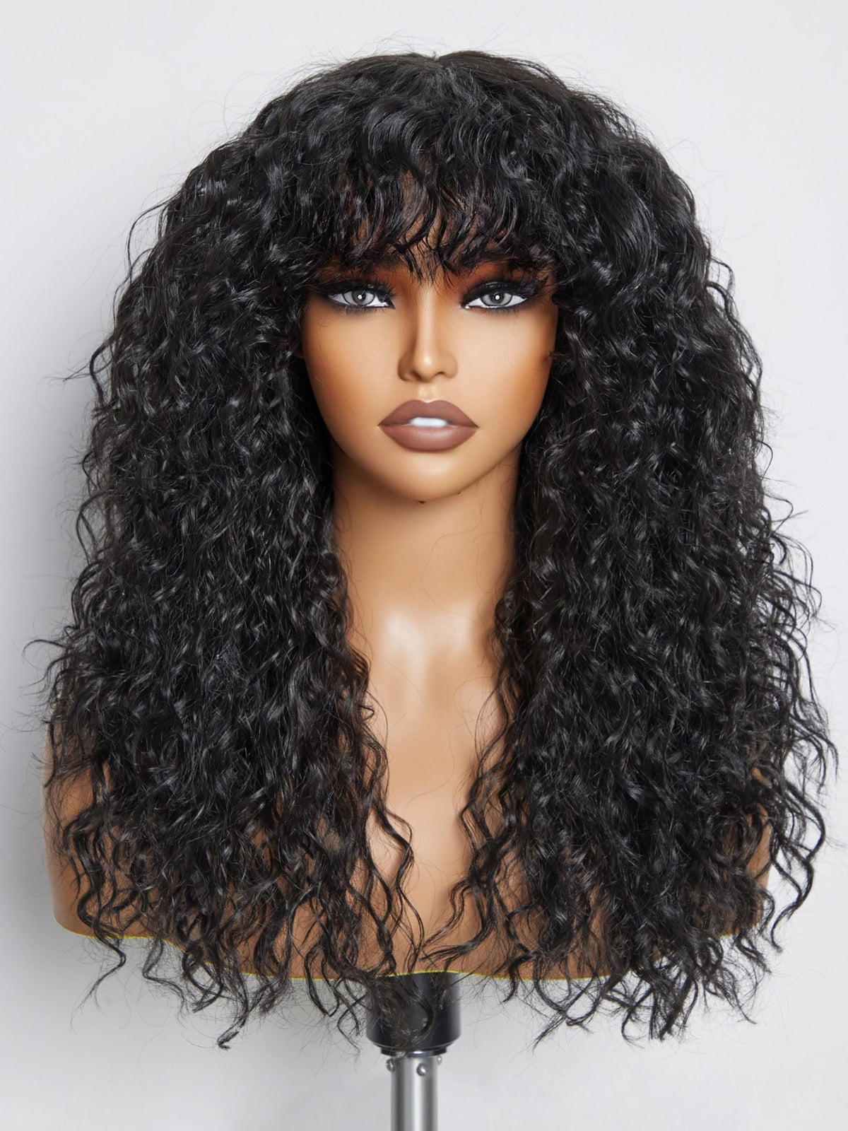 GORGIUS Veralux blend shaggy wig with bangs for natural look and simple daily styling
