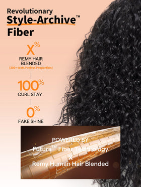 GORGIUS Veralux curly detail close-up highlights defined curls