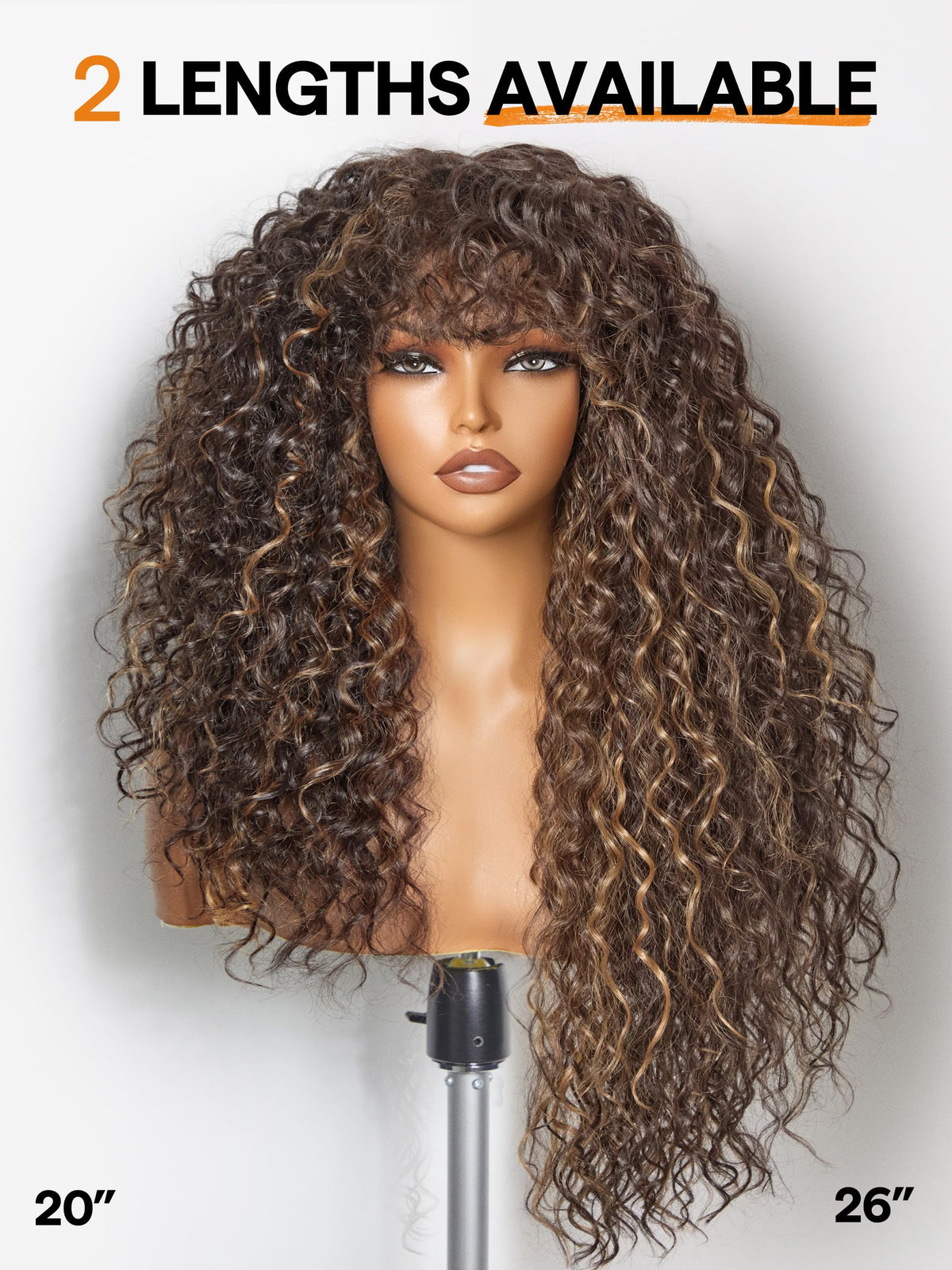 GORGIUS Veralux long wig adds dramatic volume and movement