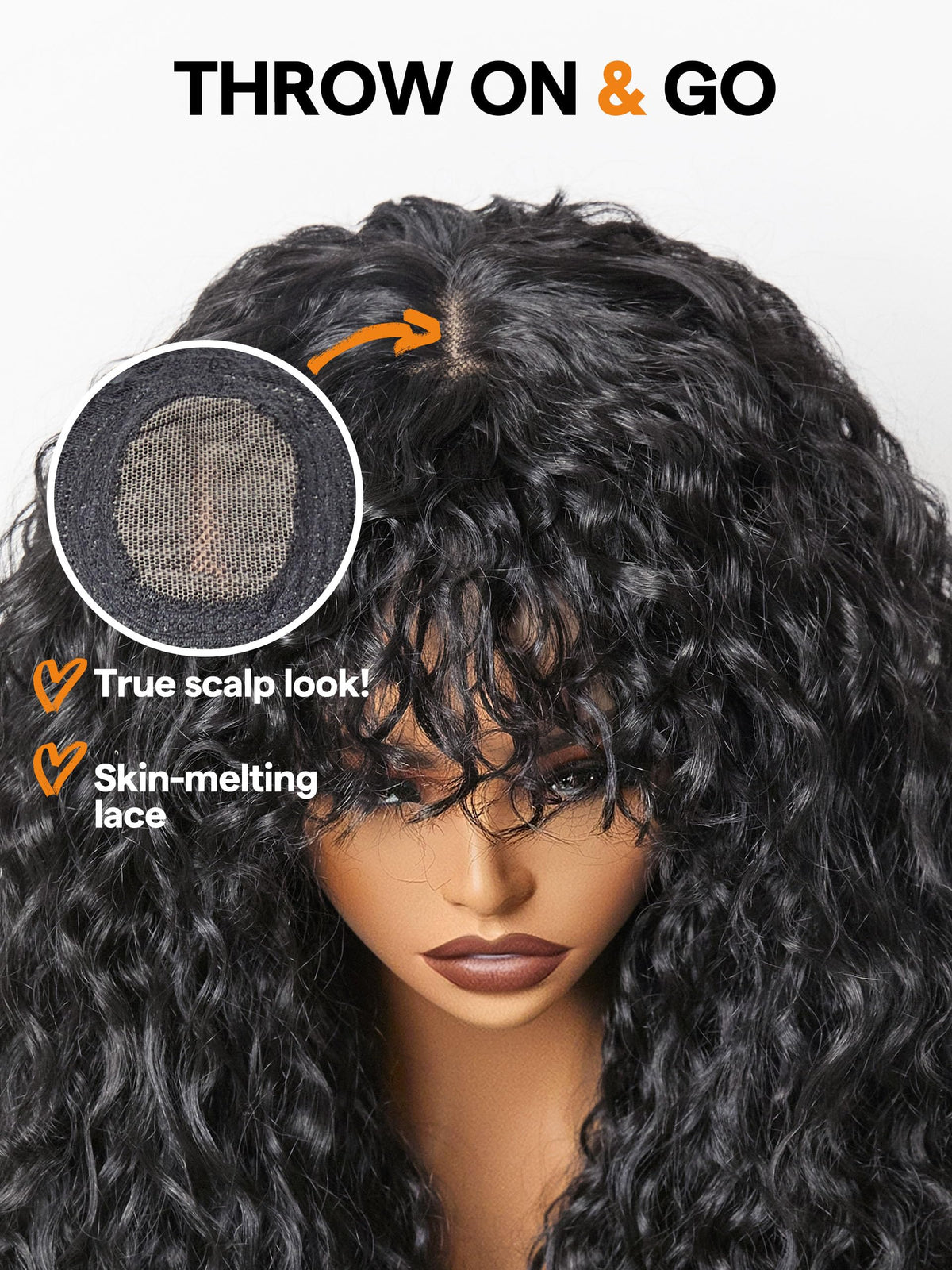 GORGIUS Veralux Premium Fiber and Remy hair blend mimics real texture.