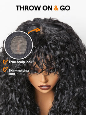 GORGIUS Veralux Premium Fiber and Remy hair blend mimics real texture.
