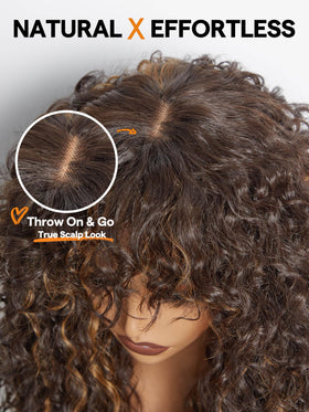 GORGIUS Veralux true scalp lace close-up showcases seamless hairline realism for confident parting.