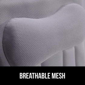 GORILLA GRIP hypoallergenic material in a bath pillow
