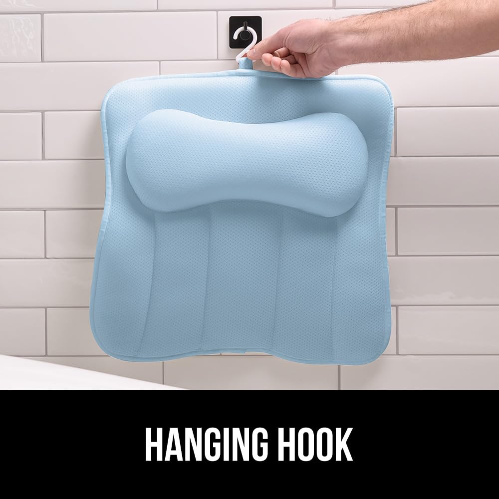 Gorilla Grip bath pillow makes a thoughtful spa gift for women.