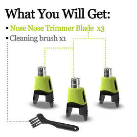 GORLENT easy-install cleaning nose head ready for quick replacement