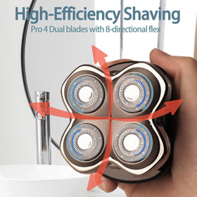 Gorlent Pro4 4D floating head adapts to contours for smoother passes.