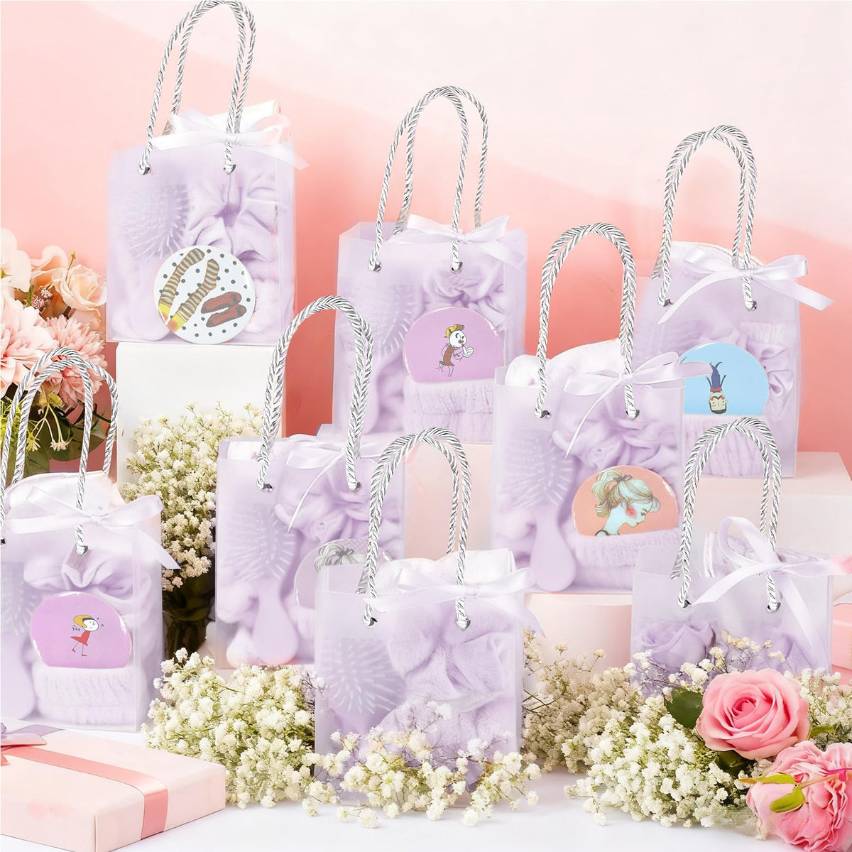 Goroovr coquette bow detail enhances chic party decor