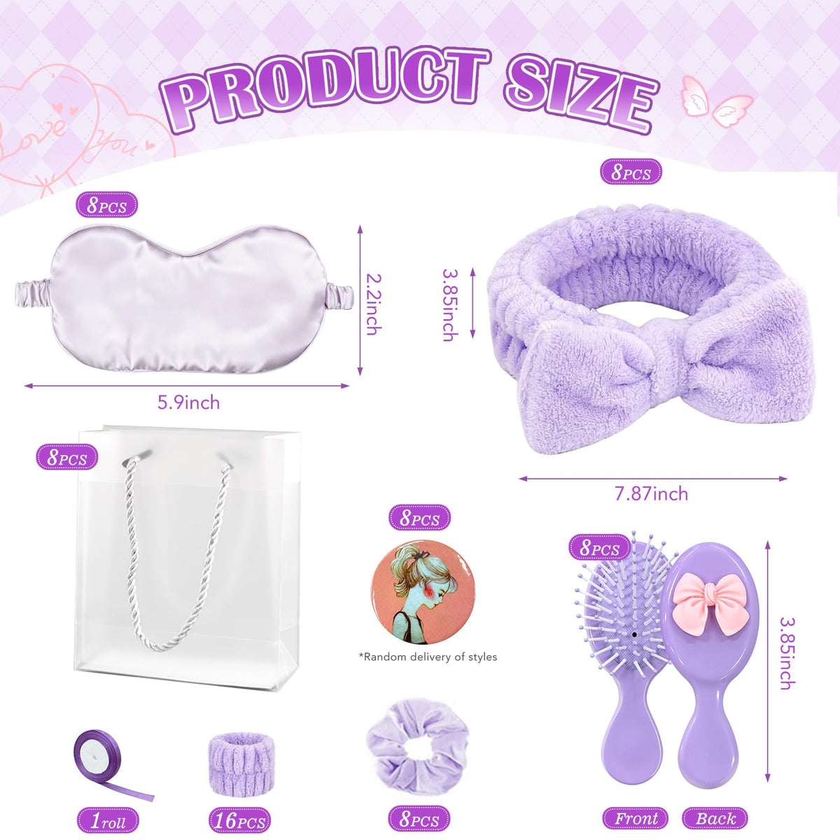 Goroovr soft eye mask for relaxing sleepover moments