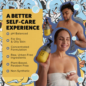 GOSHI Body Wash ingredients: coconut oil, jojoba, shea butter.