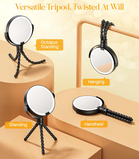 Gospire detachable tripod for easy storage and portability.