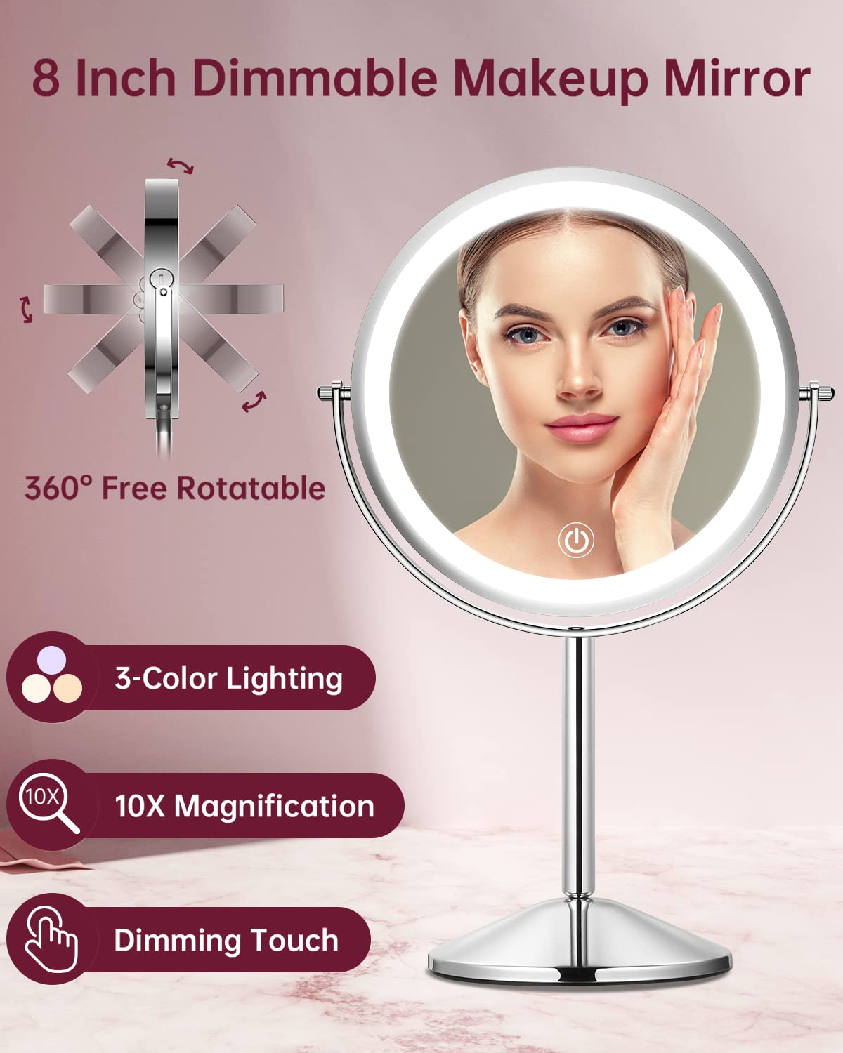 Gospire dimmable lighting for customizable brightness levels