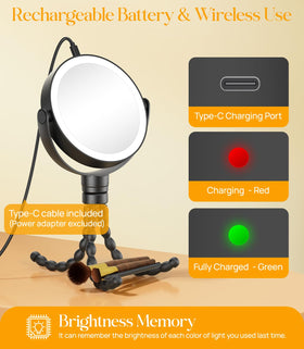 Gospire compact mirror is a thoughtful gift for beauty lovers.