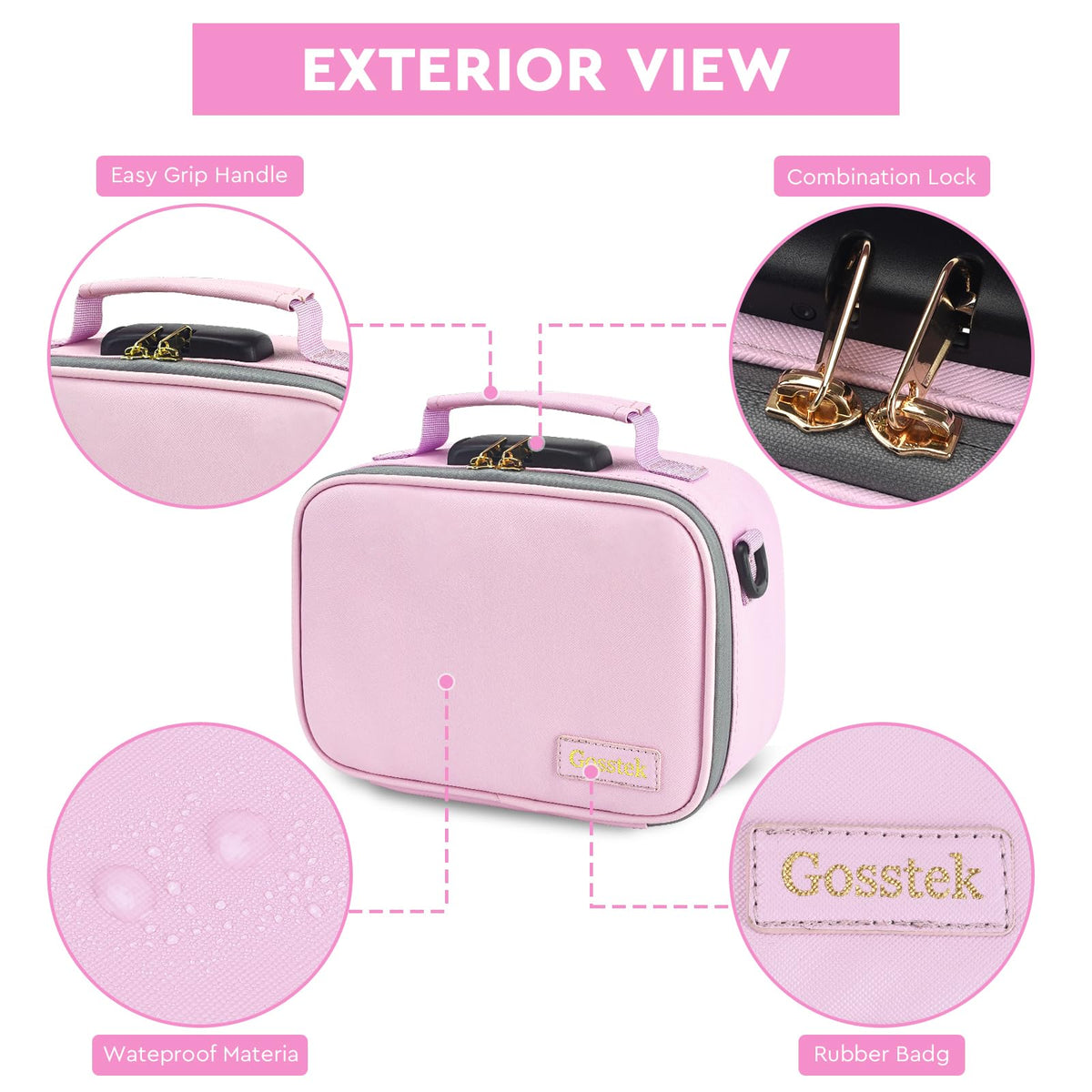 Gosstek foldable portable storage bag ready for luggage or backpack