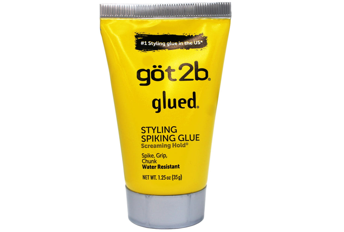 Got2B Glued Spiking Glue dry-finish hold ready for long-lasting style.