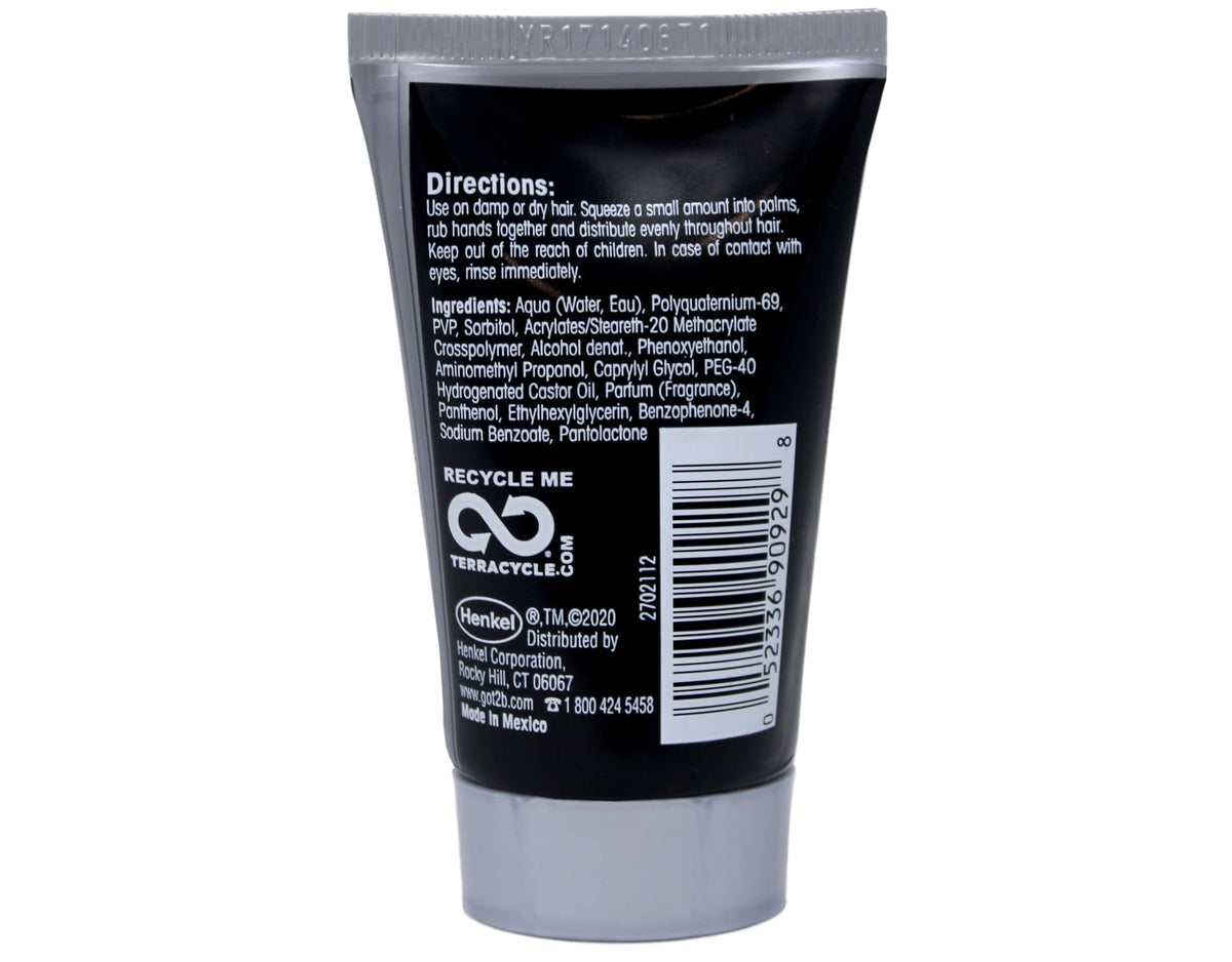 Close-up of Got2B Invincible Gel being dispensed for quick-drying, long-lasting hold.