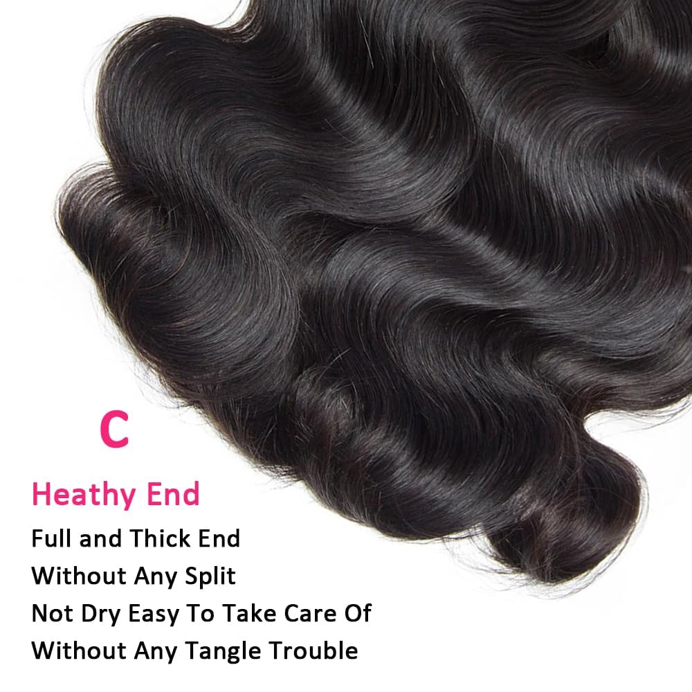 Gotcosy body wave bundles packaging protects bundles during shipping.