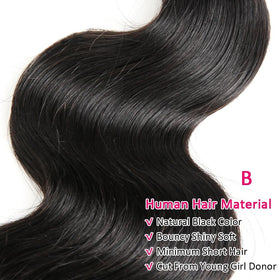 Gotcosy Brazilian virgin hair close-up highlights healthy cuticles and natural shine.