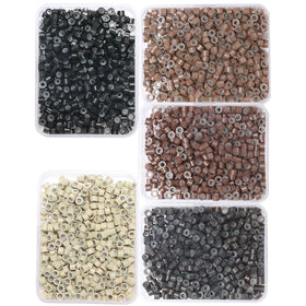 GOTDYA hair tinsel beads 4mm for secure, undetectable extensions
