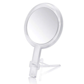 Gotofine double-sided makeup mirror front view with 7x magnification for precise makeup tweaks