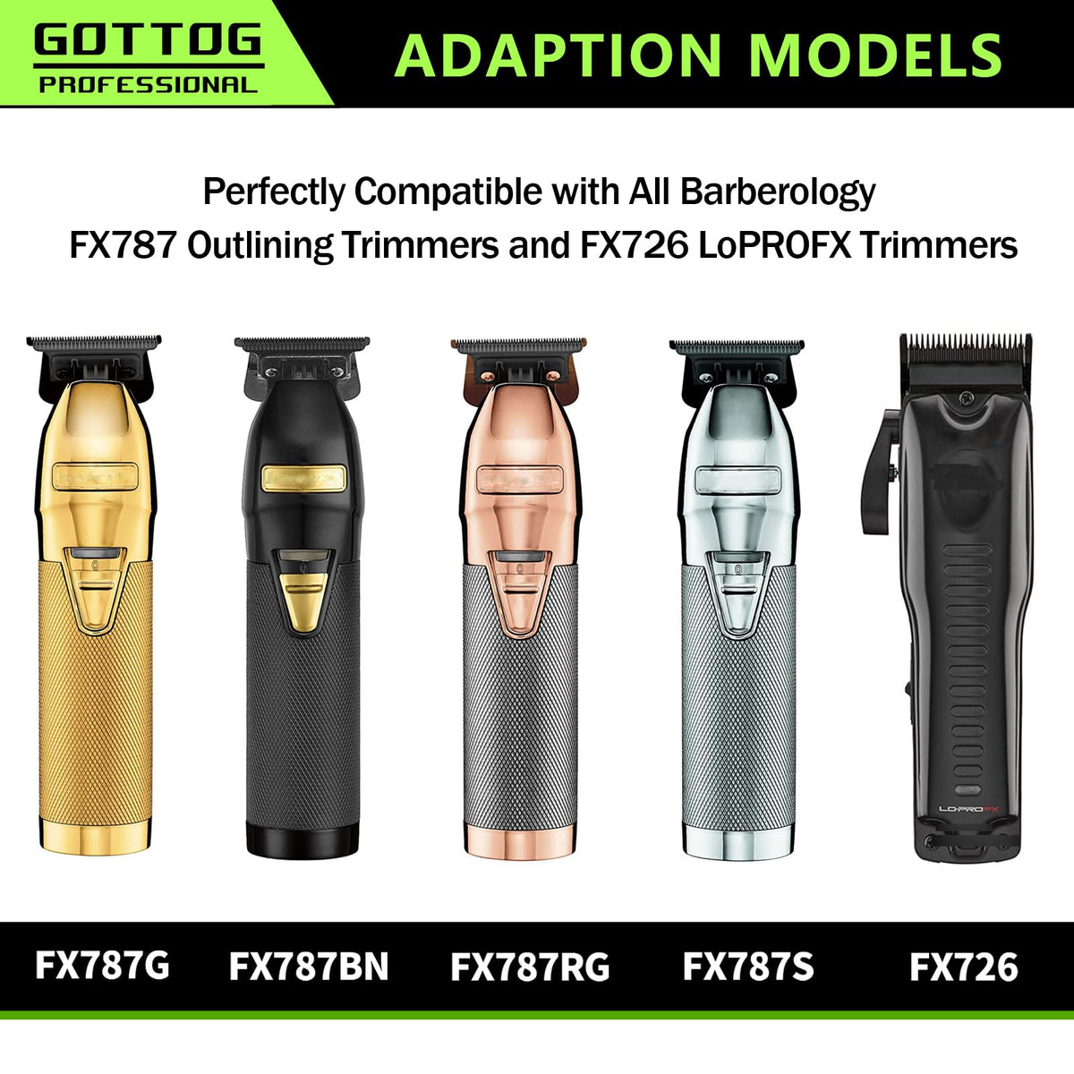 Screwdriver-assisted replacement of GOTTOG FXBLUE blade for quick maintenance