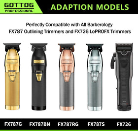 Screwdriver-assisted replacement of GOTTOG FXBLUE blade for quick maintenance