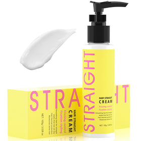 Gowwim Hair Straightener Cream packaging for easy at-home styling.