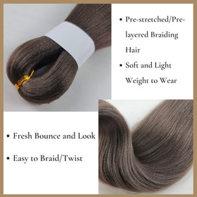 Gozill low-temperature fiber braiding hair for long-lasting color.