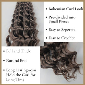 Gozill knotless braiding hair set enables at-home goddess braids with ease.