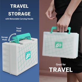 GPG2 teal hard shell interior designed for 5ml, 10ml and 15ml bottles