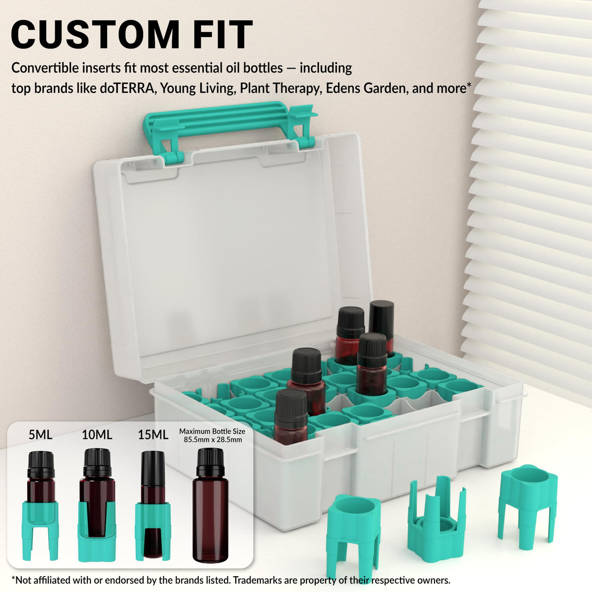GPG2 organizer shelf display lid used as a convenient stand