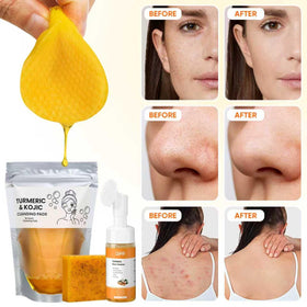 GPP Turmeric Face Wash close-up shows creamy texture for gentle cleansing
