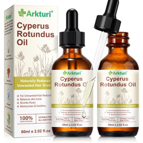GPUPFJPW Cyperus Rotundus Oil bottle close-up for smooth, soothing application