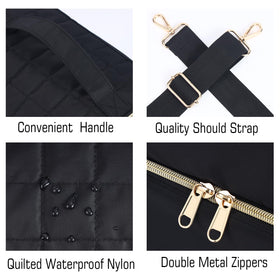 GR69N nail case adjustable strap enables comfortable carry on the go