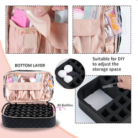GR69N organizer case displays built-in mesh pockets for tools and accessories.