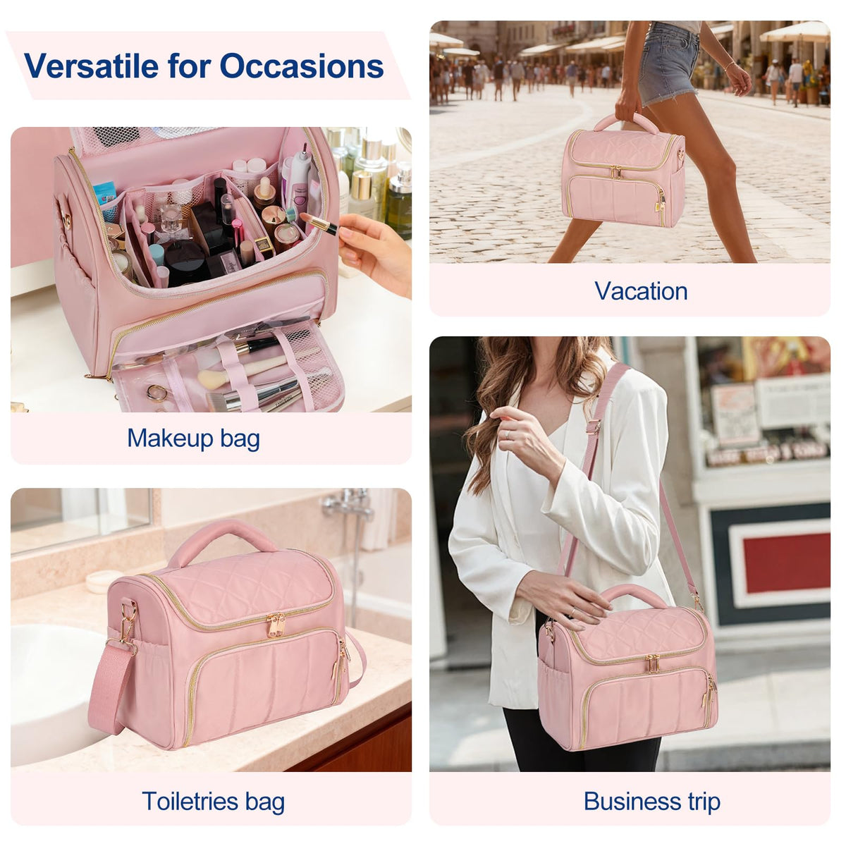 GR69N luggage strap and soft handle offer versatile carrying options for travelers