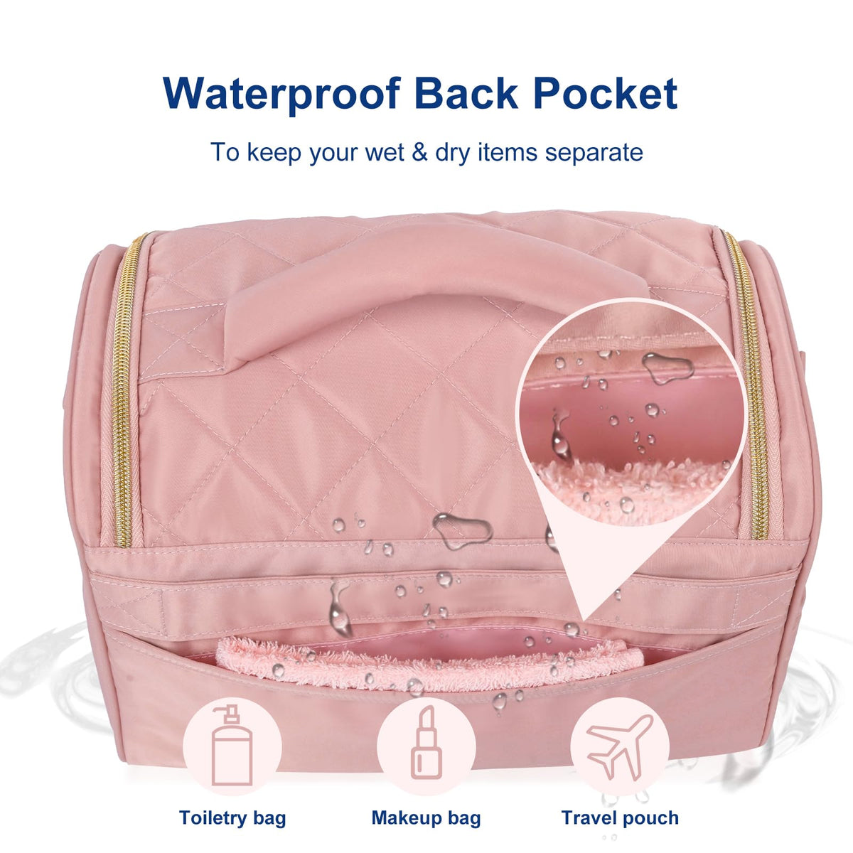 GR69N side pockets provide quick storage for brushes and small accessories