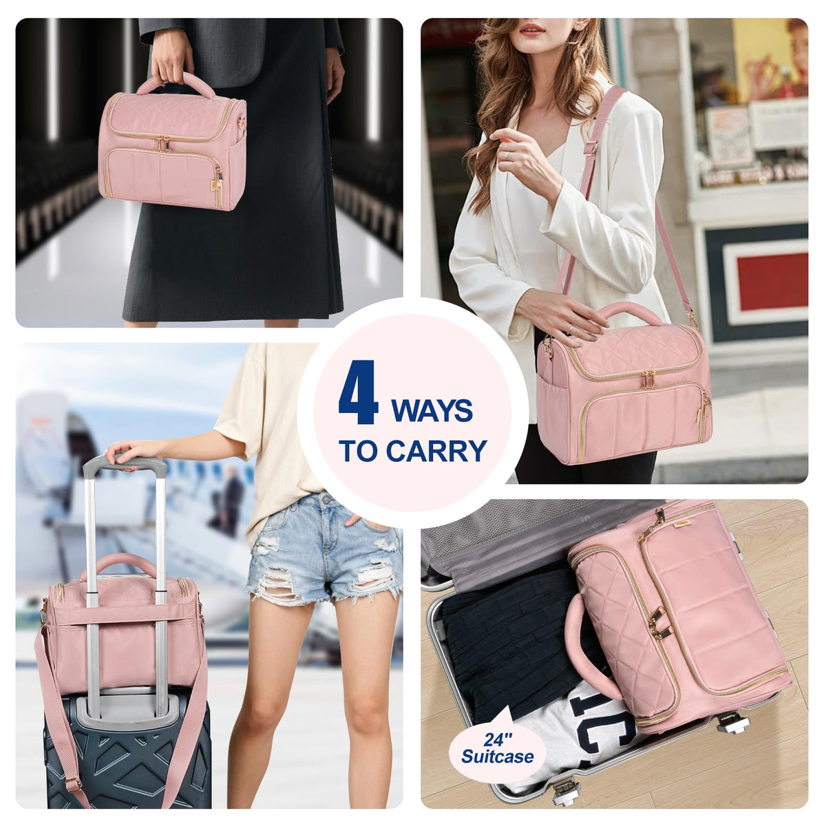 GR69N travel toiletry bag back pocket waterproof keeps wet items separate